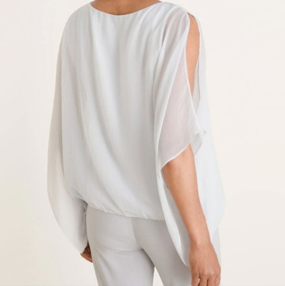 Chicos Bubble Hem Blouse - image 2